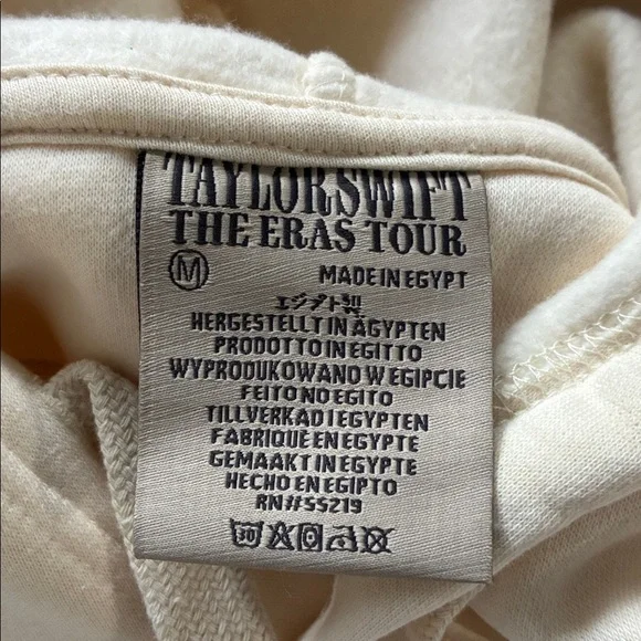 Taylor Swift The Eras Tour Official Hoodie- Photo Back - Med - NEW - Picture 4 of 10